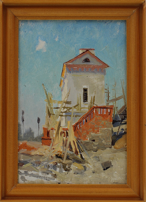 Кузнецов Николай Дмитриевич. Стройка